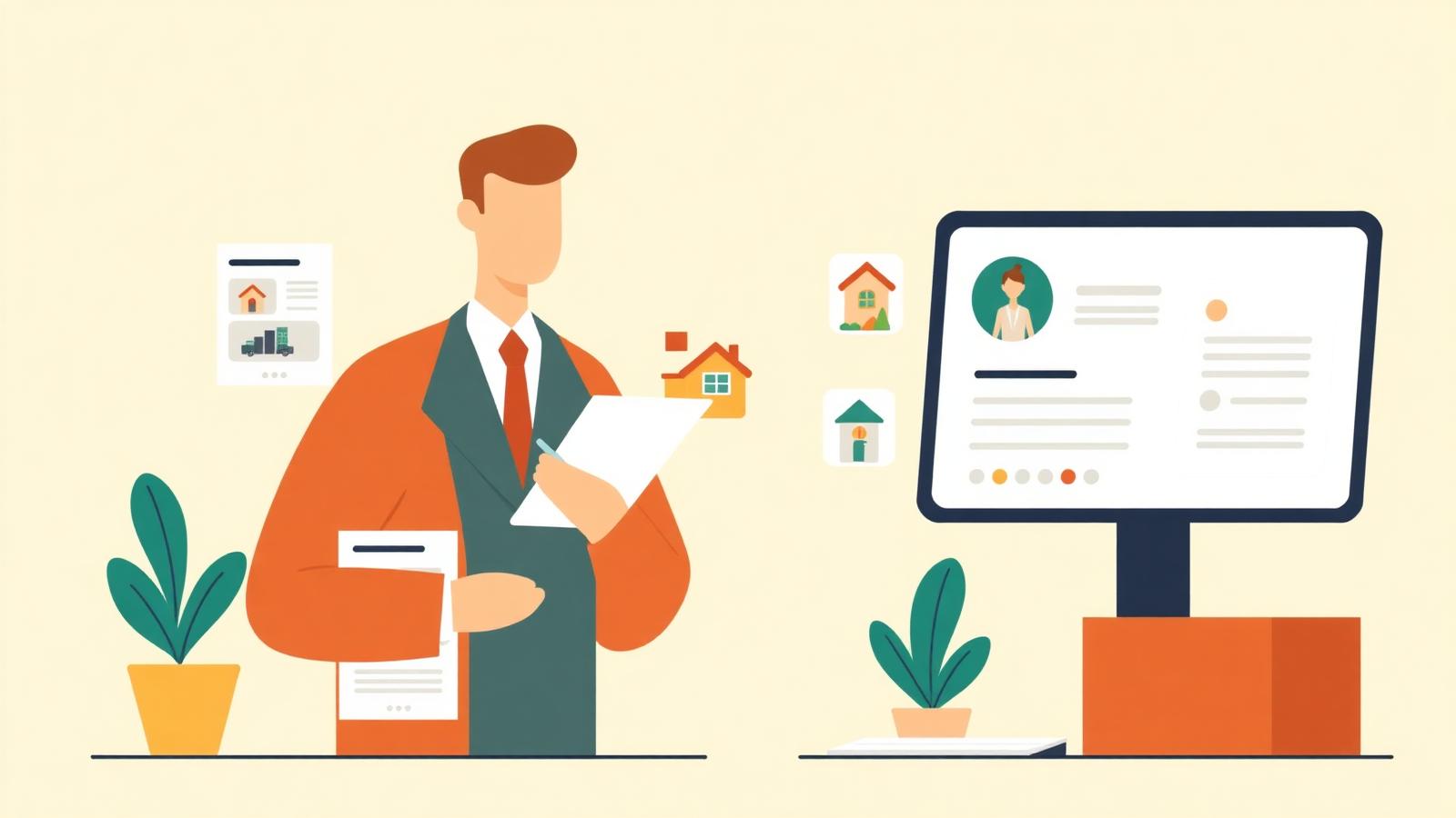 Agent with listings and AI panel